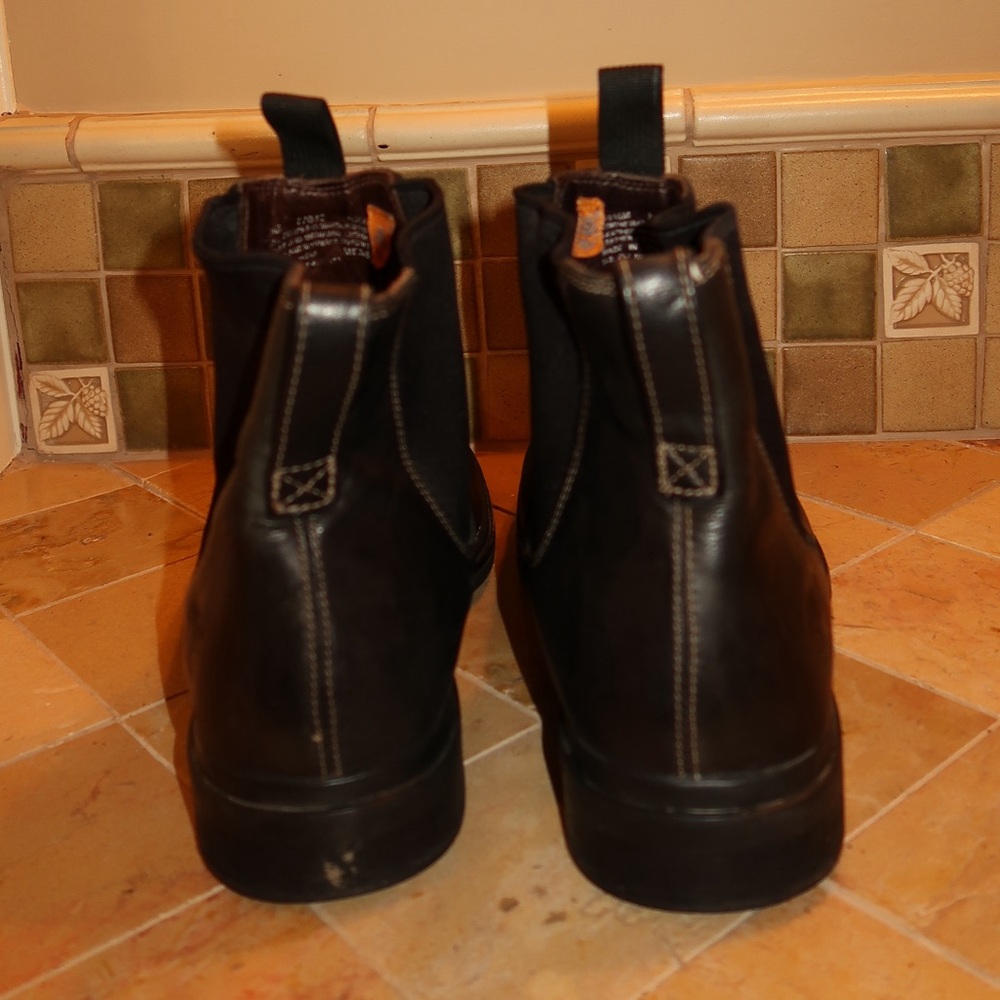 TIMBERLAND Waterproof Black Leather Chelsea Boots - Picture 4 of 9